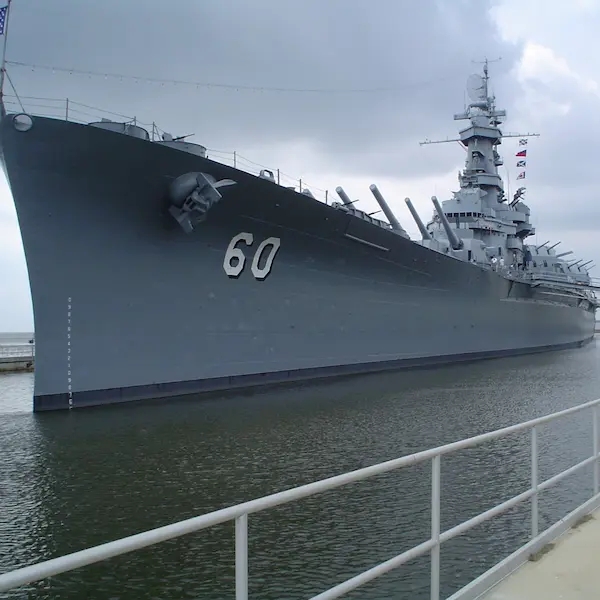 USS Alabama, barco de guerra convertido en museo en Mobile