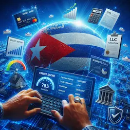 Reserva de servicios de cubafuera.com sobre crédito, impuestos, finanzas y creación de LLC en Estados Unidos.